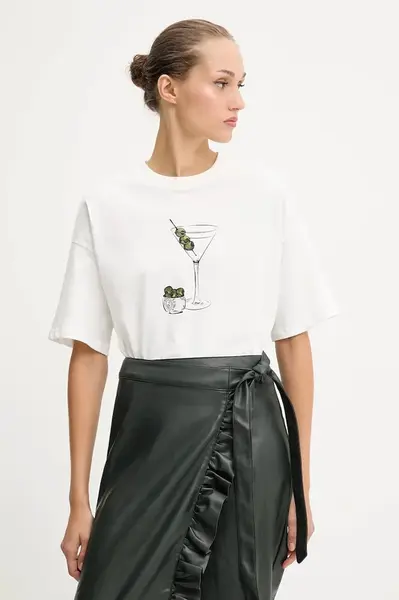 Bavlněné tričko Never Fully Dressed