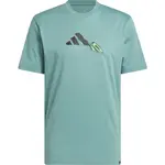 adidas M LIGHT MVMT TEE Pánske tričko, zelená, veľkosť