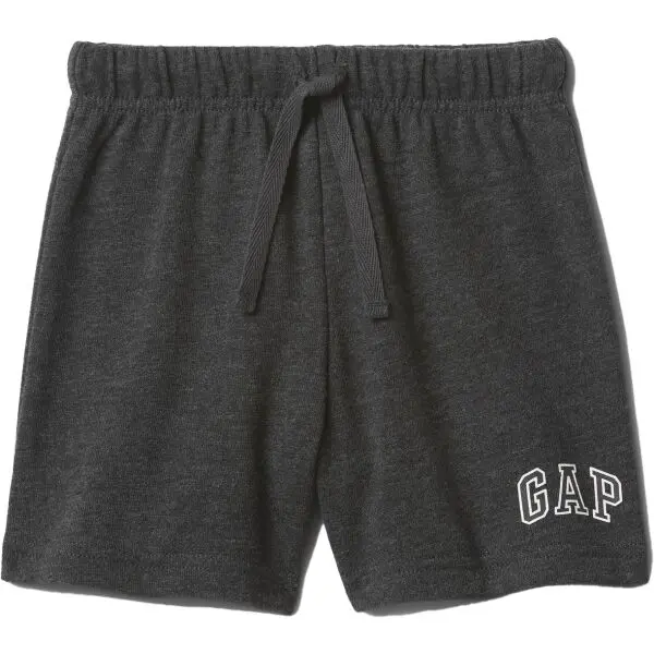 GAP V-FRCH LOGO Chlapčenské tepláky, tmavo sivá, veľkosť