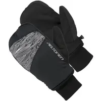 REX MITTEN JR Detské palčiaky, čierna, veľkosť