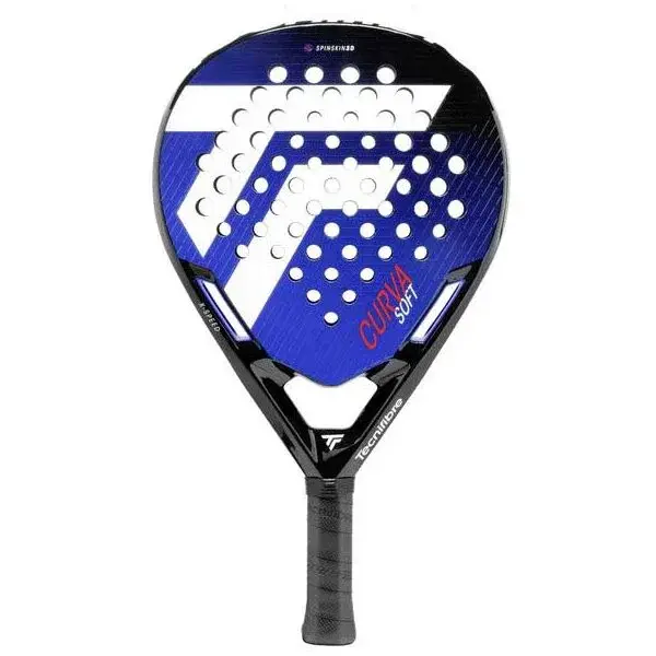TECNIFIBRE CURVA SOFT Padelová raketa, čierna, veľkosť