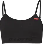 Lotto ATLANTA Dievčenská športová podprsenka, čierna, veľkosť 164-170