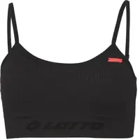 Lotto ATLANTA Dievčenská športová podprsenka, čierna, veľkosť 164-170