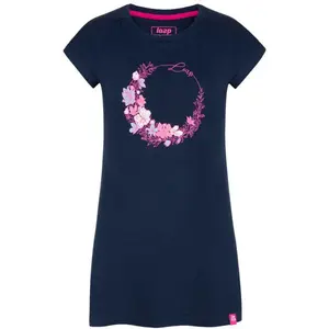 LOAP BALMA Dievčenské šaty, tmavo modrá, veľkosť 112-116