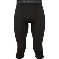 Klimatex DONER THERMOCOOL SOFT Pánske 3/4 spodky, čierna, veľkosť