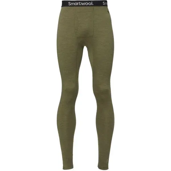 Smartwool M CLASSIC THERMAL MERINO BL BB Pánske spodky, khaki, veľkosť