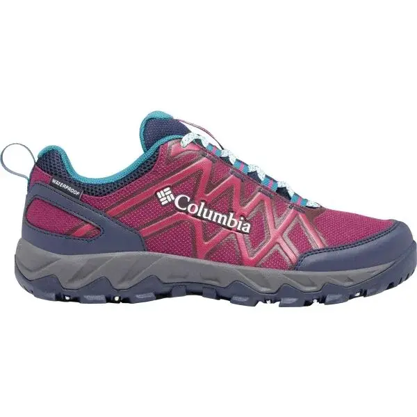 Columbia HIKEPEAK WP W Dámska outdoorová obuv, vínová, veľkosť 38.5