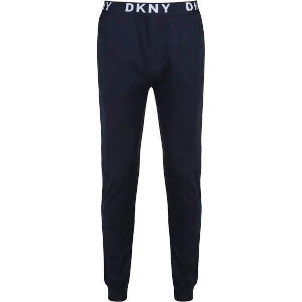 DKNY EAGLES Pánske tepláky, tmavo modrá, veľkosť