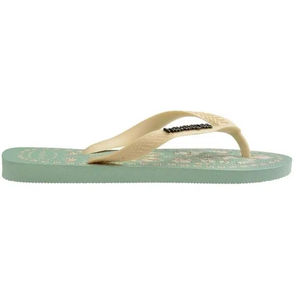 HAVAIANAS TOP TROPIC ALIA VIBES Dámske žabky, svetlo zelená, veľkosť 43/44