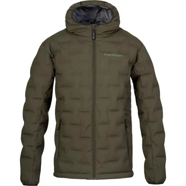 Hannah ZAZU Pánska páperová bunda, khaki, veľkosť