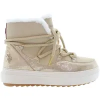 U.S. POLO ASSN. PENNY001 Dámska zimná obuv, béžová, veľkosť