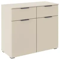 Rauch Möbel KOMODA, šampaňská, 80/81/42 cm