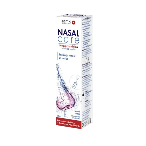 CEMIO Nasal Care Hypertonická mořská voda 30 ml 30 ml