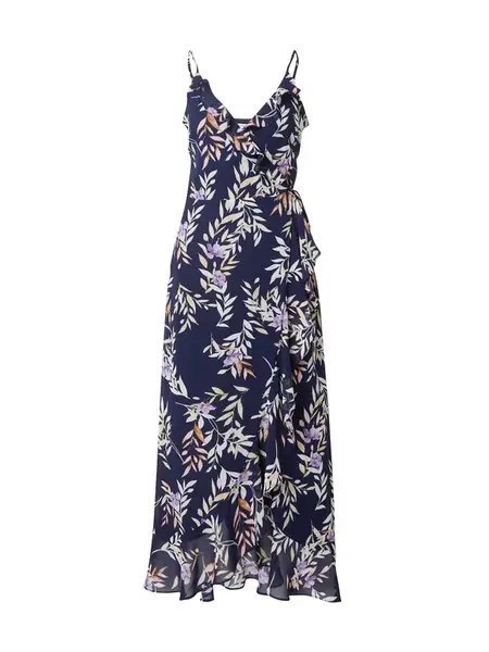 ABOUT YOU Šaty 'Soraya'  béžová / tmavomodrá / levanduľová