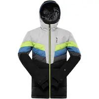 ALPINE PRO FEEDR Pánská lyžařská bunda, černá, velikost