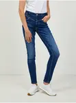 Tmavě modré dámské skinny fit džíny Guess - Dámské