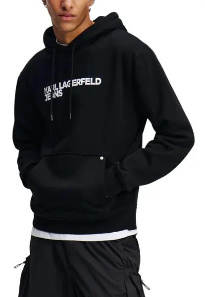 Karl Lagerfeld pánská mikina s kapucí