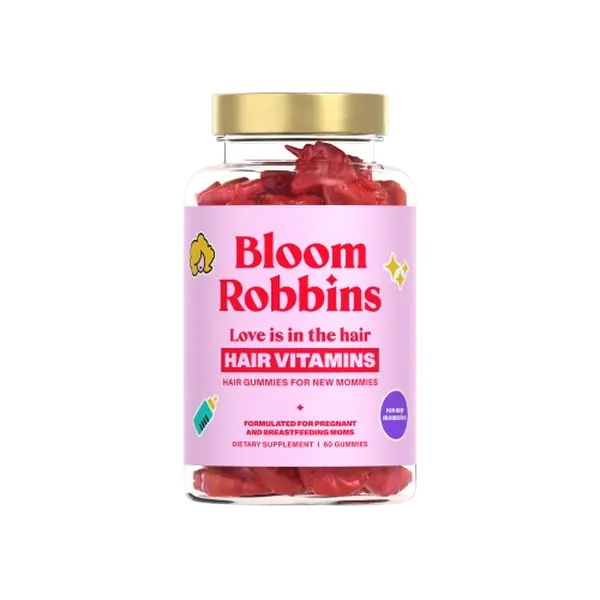 BLOOM ROBBINS LOVE is in the HAIR gummies New mom 60 ks