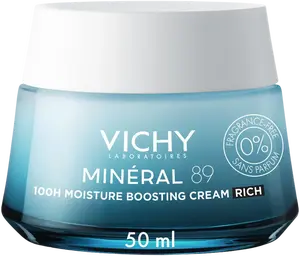 VICHY Mineral 89 100H Krém pro podporu hydratace s výživnou texturou 50 ml
