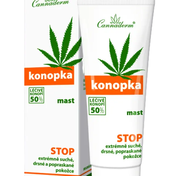 CANNADERM Konopka mast pro suchou pokožku 75 g