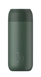 Termohrnek Chilly's Bottles - tmavě zelená 500ml, edice Series 2