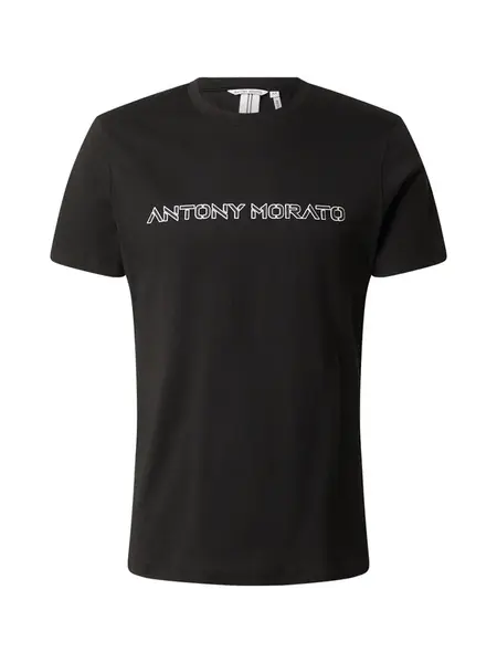 ANTONY MORATO Tričko  čierna / biela