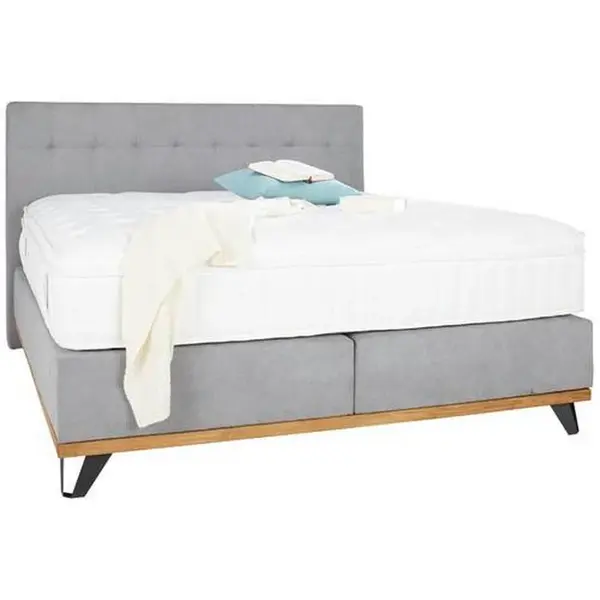 Esposa POSTEL BOXSPRING, 180/200 cm, šedá