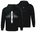 Giants fishing mikina pánská šupináč hlava černá - l