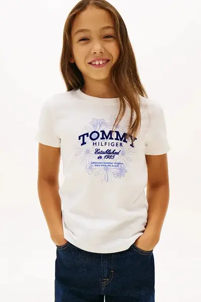 Dětské bavlněné tričko Tommy Hilfiger