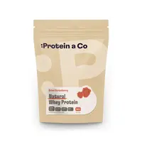 Protein a Co NATURAL WHEY – prémiový protein 1 kg, Dried strawberries