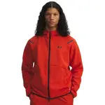 Under Armour UNSTOPPABLE FLEECE Pánska mikina, oranžová, veľkosť L