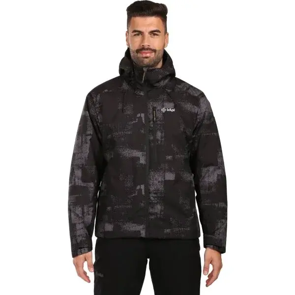 KILPI TAMPA Pánská lyžařská bunda, černá, velikost XXXL