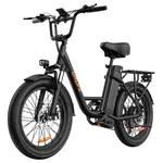 URLIFE E20 Electric Bike 250W 48V 13Ah 25km/h Black