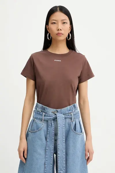 Bavlněné tričko Pinko