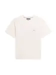TOMMY HILFIGER Tričko  krémová / námornícka modrá / červená