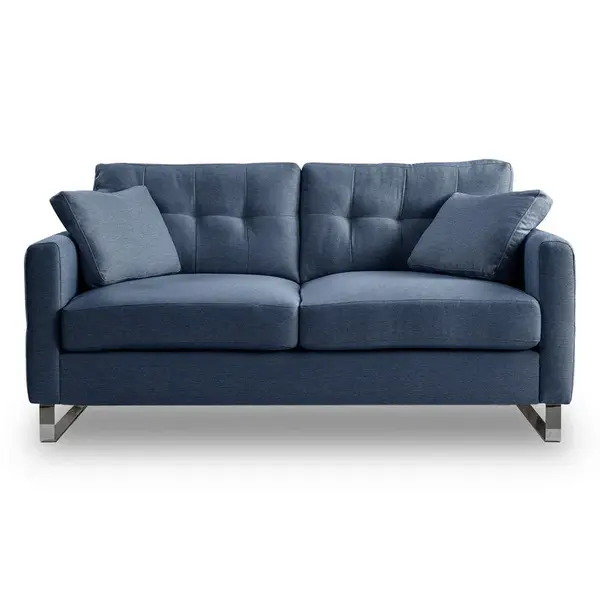 MID.YOU DVOUMÍSTNÁ POHOVKA, textil, tmavě modrá