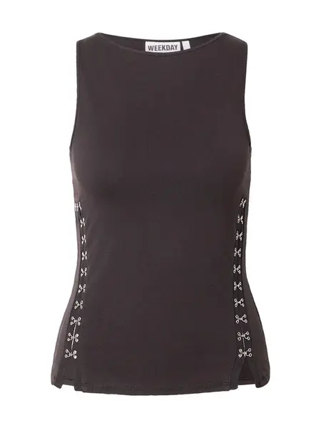 WEEKDAY Top  čierna