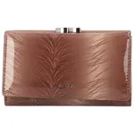 Dámská kožená peněženka béžová - Patrizia Carlita