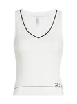 Karl Lagerfeld Top  čierna / biela