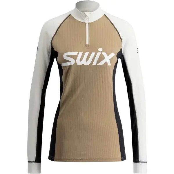 Swix RACEX CLASSIC Dámské funkční triko, béžová, velikost