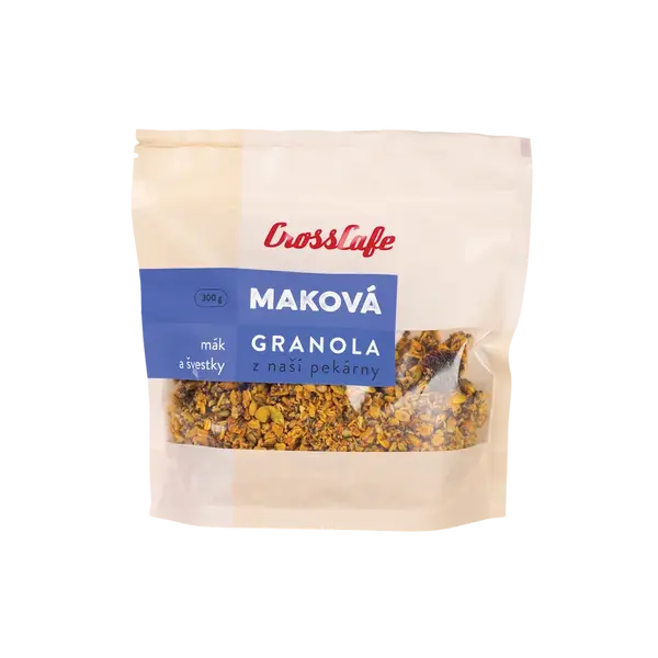 CROSSCAFE Granola maková 300 g