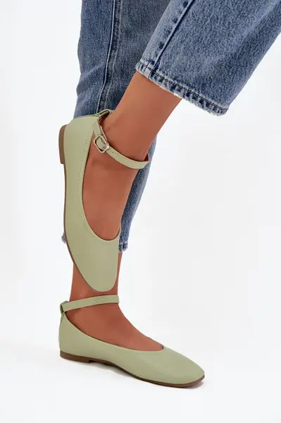 Dámské balerínky s řemínkem Janelor