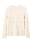 MANGO MAN Sveter 'Maria'  krémová