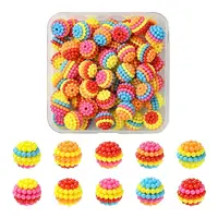 60Pcs ABS Plastic Beads
