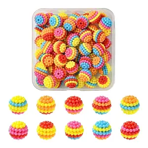 60Pcs ABS Plastic Beads