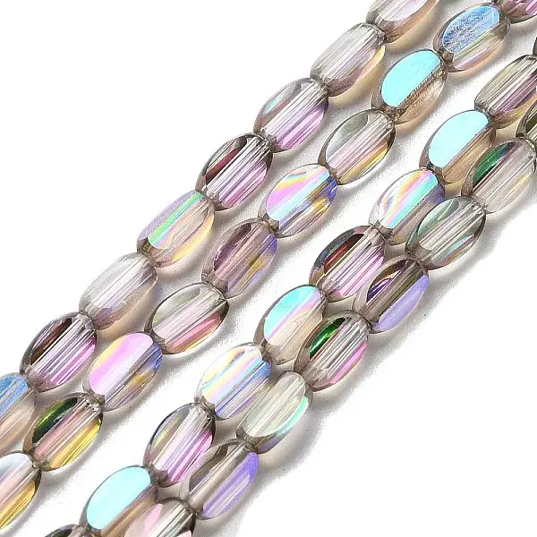 Electroplate Glass Beads Strands