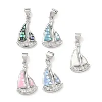 Brass Enamel Pendants