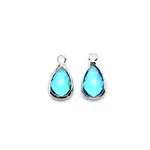 Faceted Glass Pendants