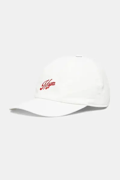 Kšiltovka MSGM béžová barva, s aplikací, 3842MDL02.257126