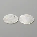 Natural Capiz Shell Pendants